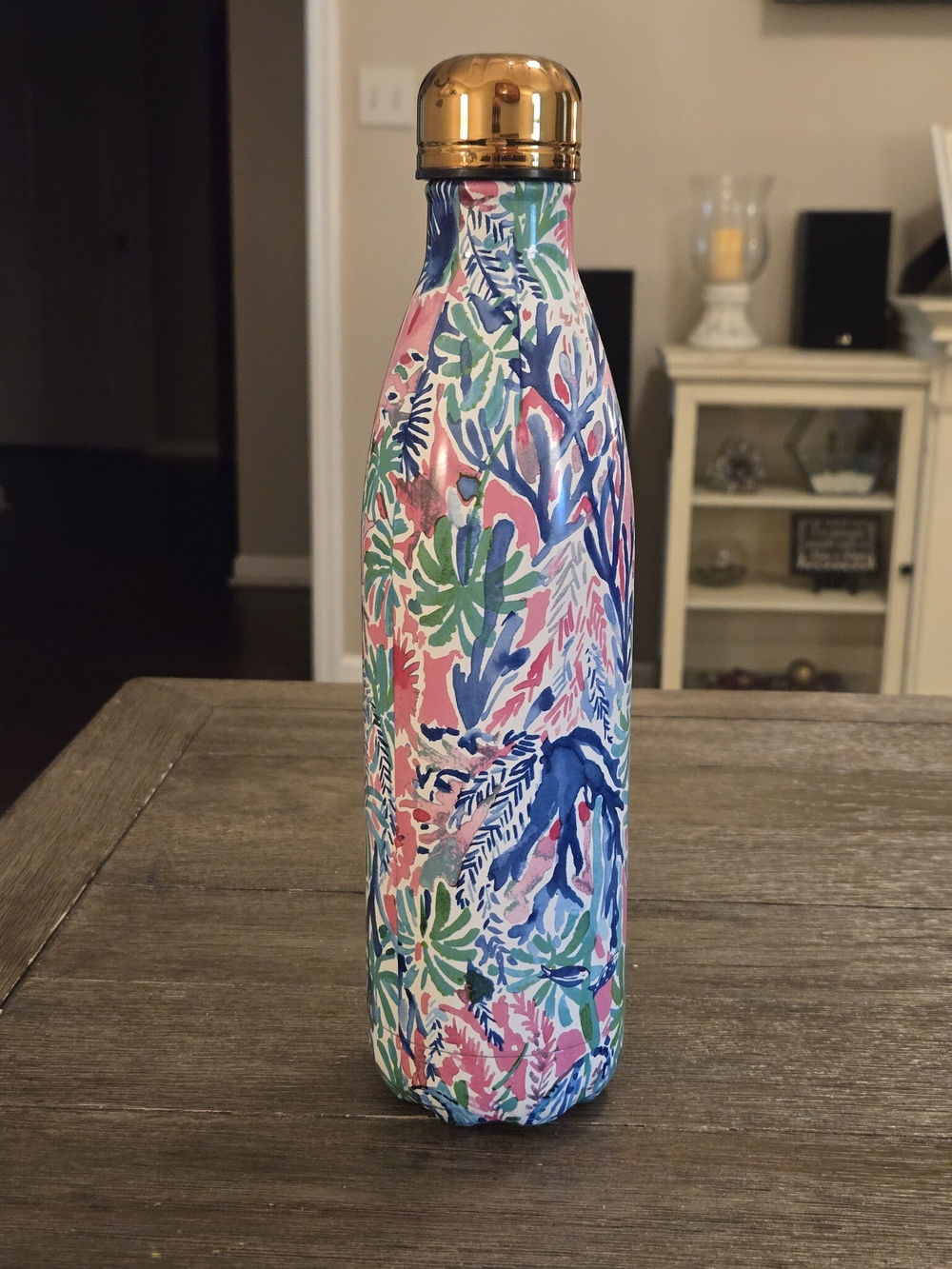 Lilly Pulitzer/S'well 25 Oz Floral Multi-Color Insulated Water Bottle